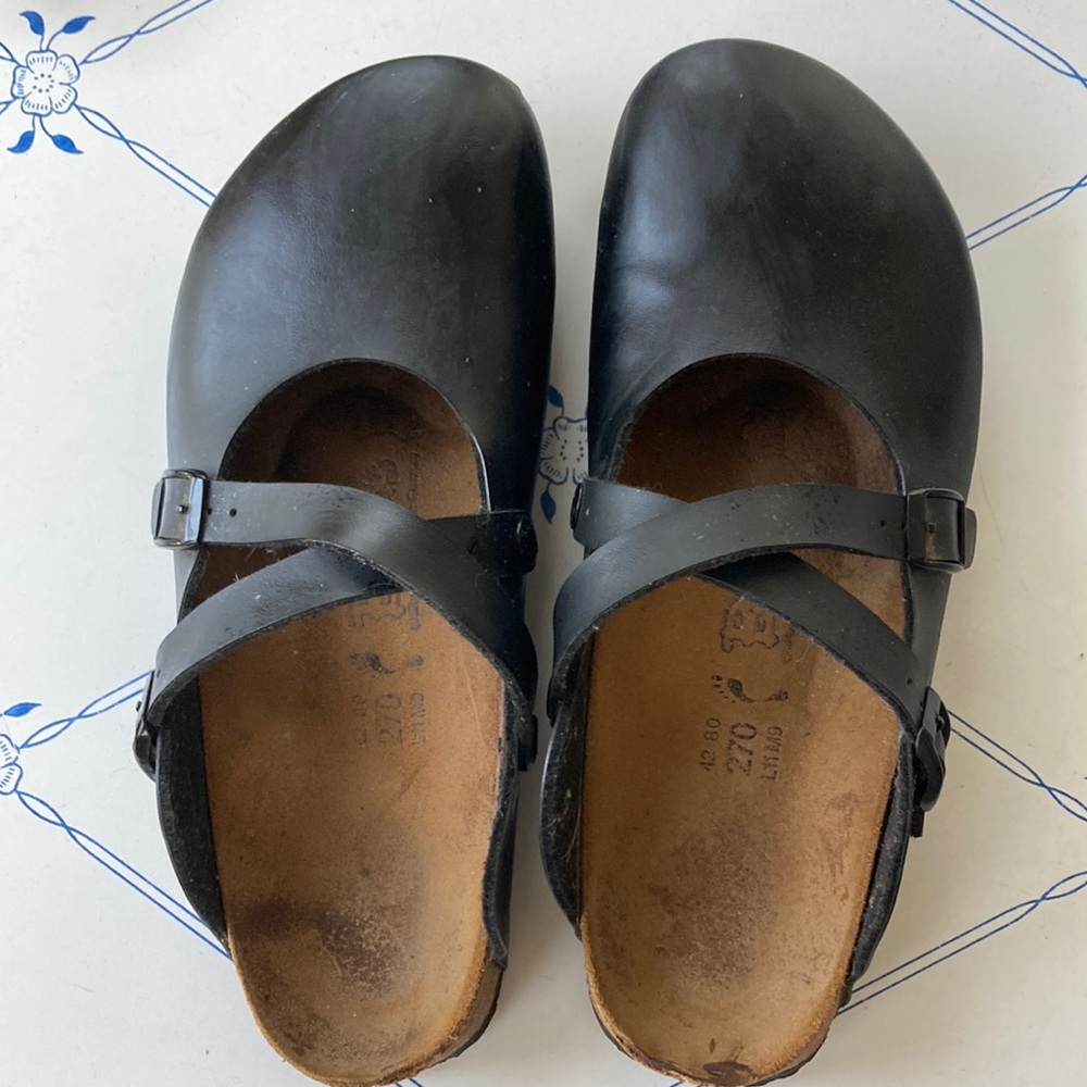 Birki by Birkenstock Dorian Black Birkoflor Clogs